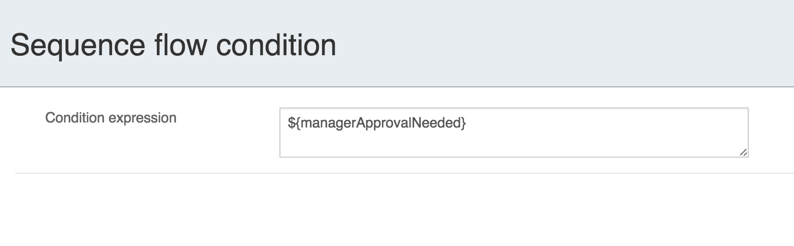 flowable modeler sequenceflowcondition popup